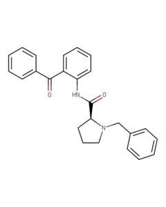 Astatech (S)-N-(2-BENZOYLPHENYL)-1-BENZYL-PROLINAMIDE; 25G; Purity 95%; MDL-MFCD00145260